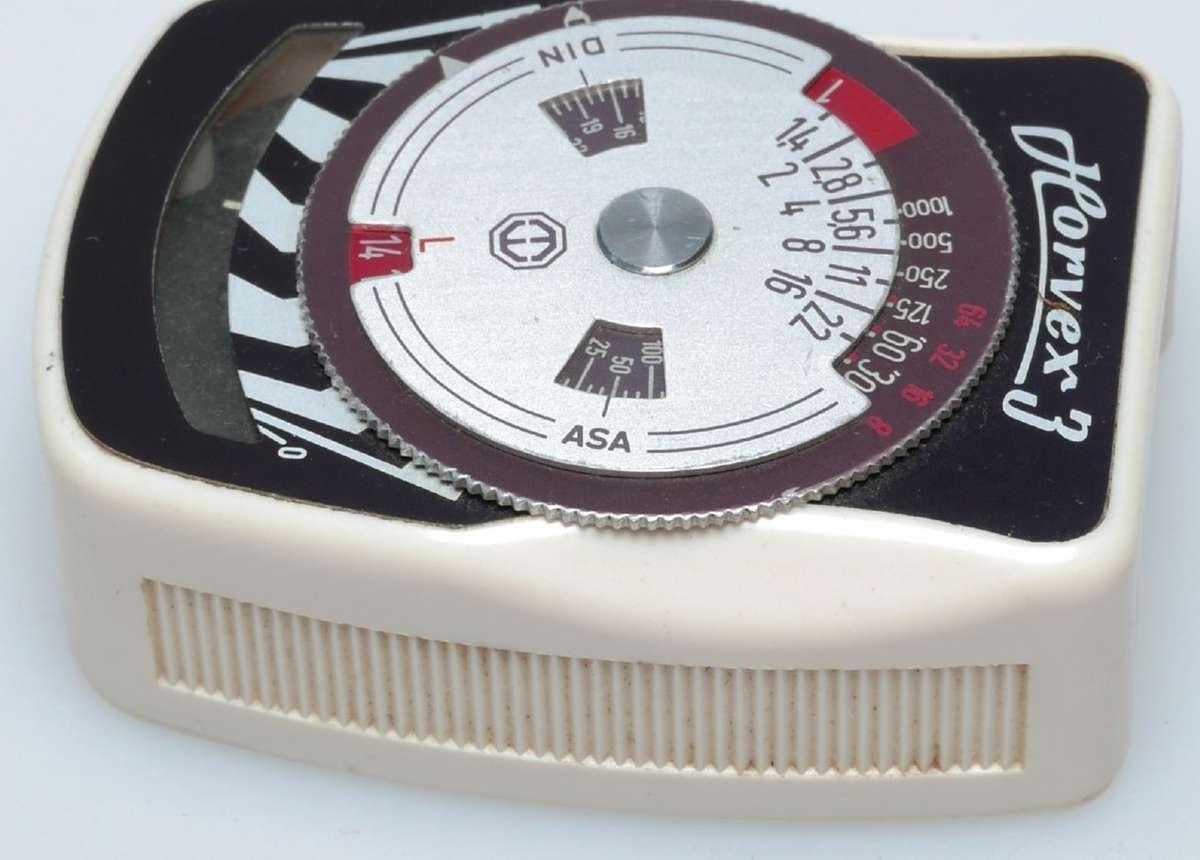 Horvex 3 vintage light antique exposure meter