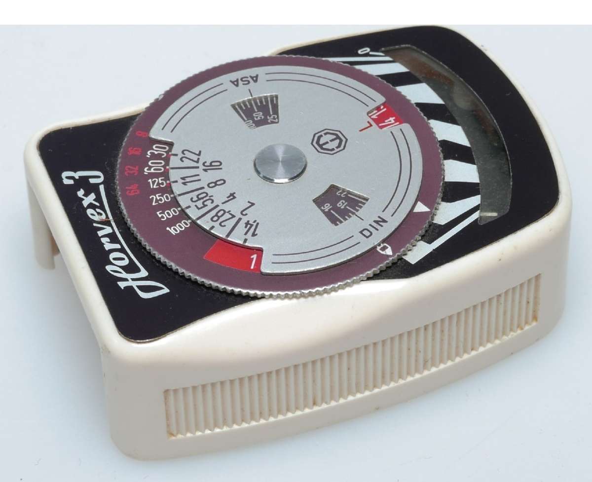 Horvex 3 vintage light antique exposure meter