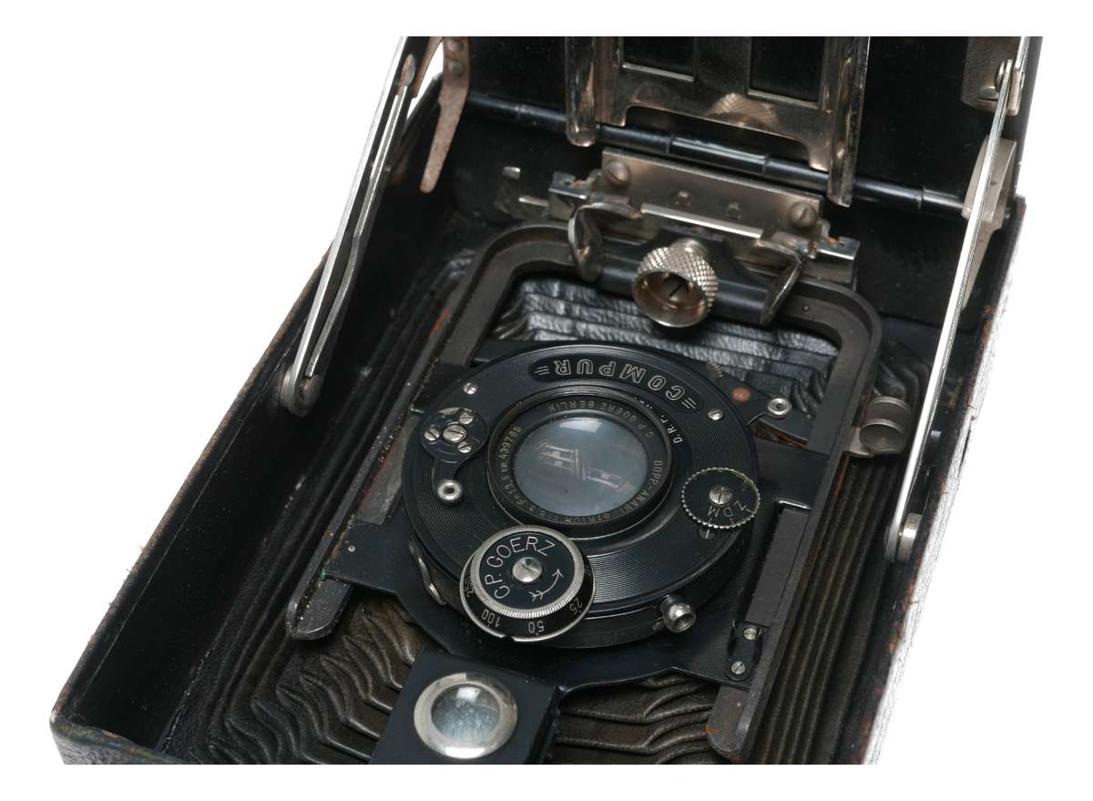 Syntor Berlin 6.3/13.5 lens compur shutter vintage box camera - Universal