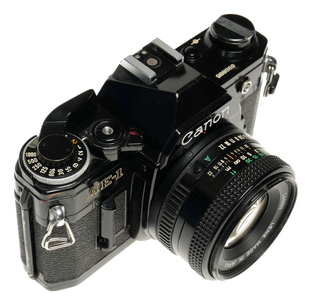 Canon AE-1 SLR vintage camera set FD 1:1.8 f=50mm S.C lens set - Canon