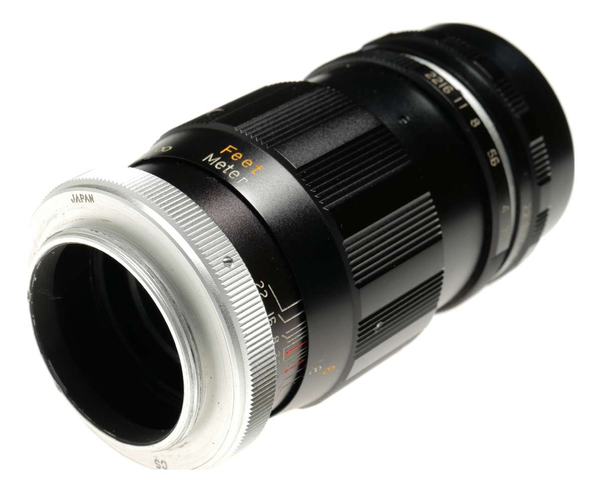 Hanimex Tele-lens 3.5/135mm 42mm screw mount f/3.5 black