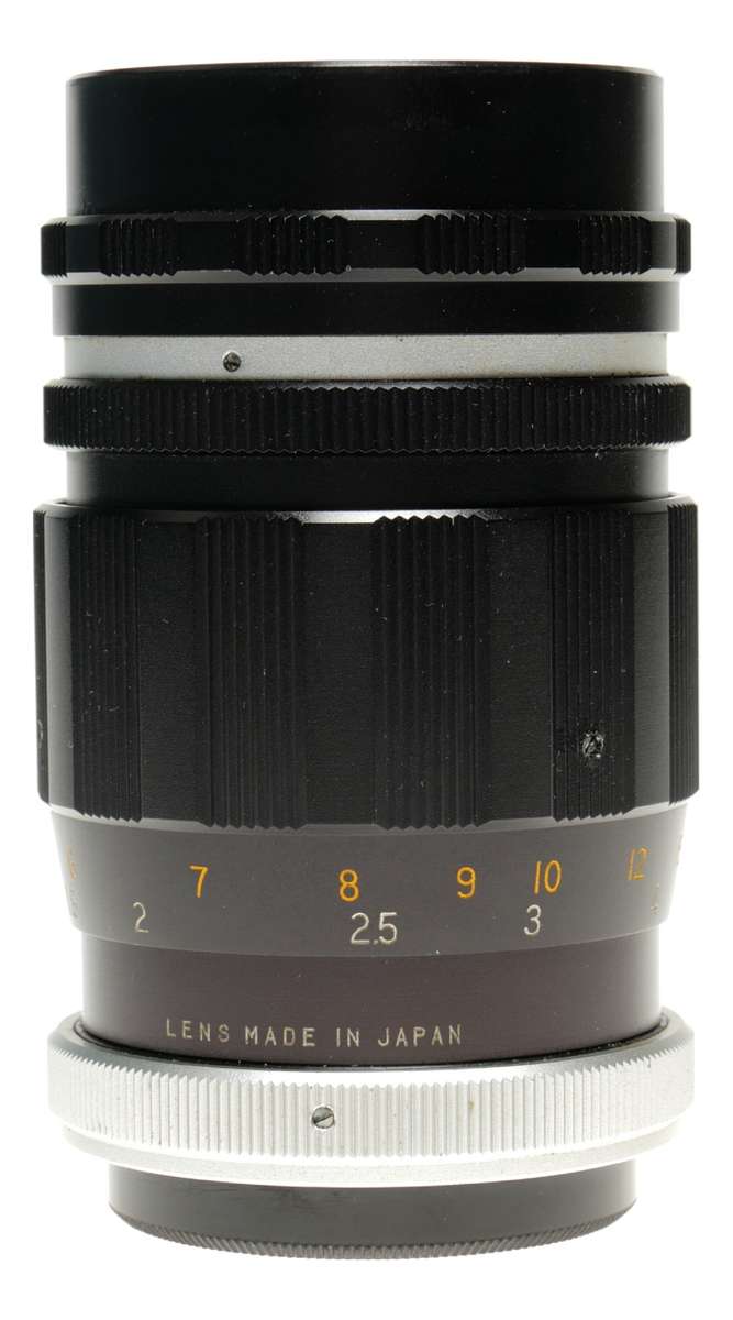 Hanimex Tele-lens 3.5/135mm 42mm screw mount f/3.5 black