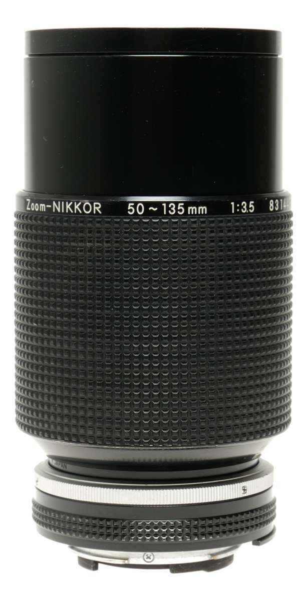 Zoom Nikkor 50-135mm 1:3.5 SLR 35mm vintage camera lens - Nikon