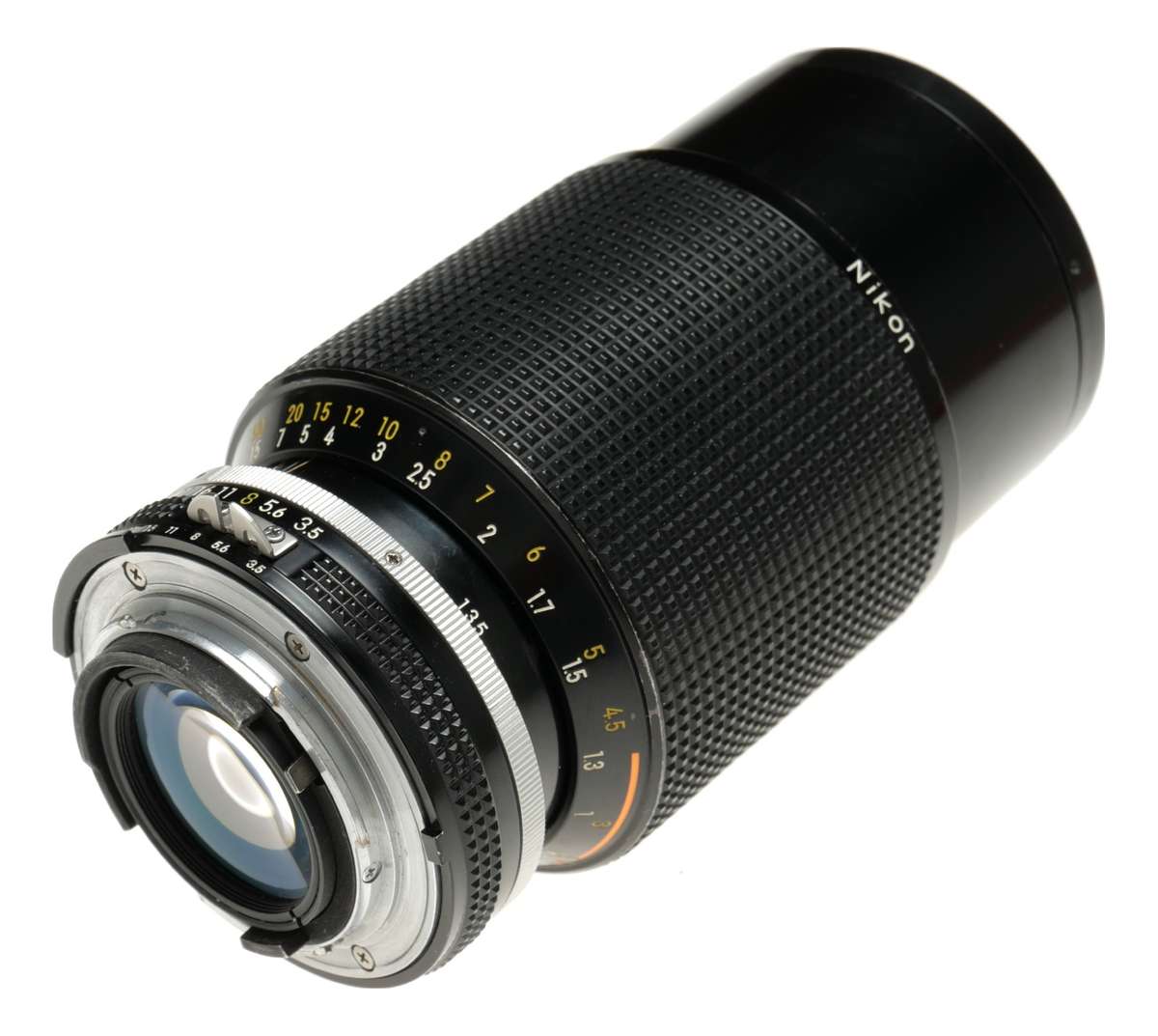 Zoom Nikkor 50-135mm 1:3.5 SLR 35mm vintage camera lens - Nikon