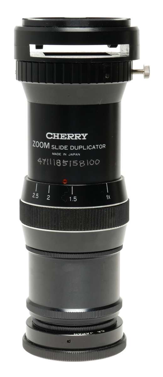 CHERRY Zoom slide duplicator SLR DSLR camera attachment - Cherry