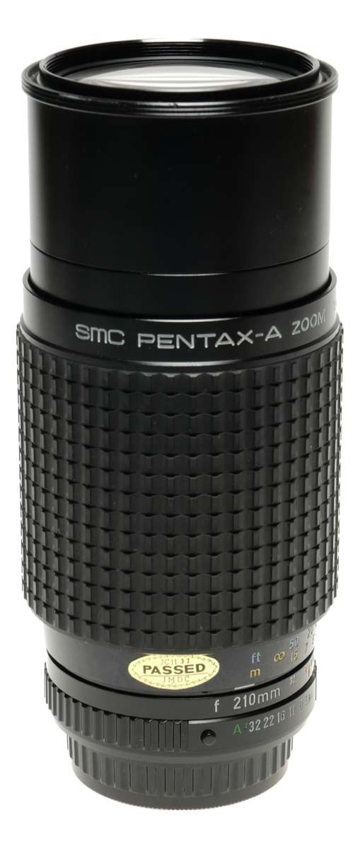 SMC Pentax-A Zoom 1:4 f=70-210mm with Macro for SLR vintage camera - Pentax