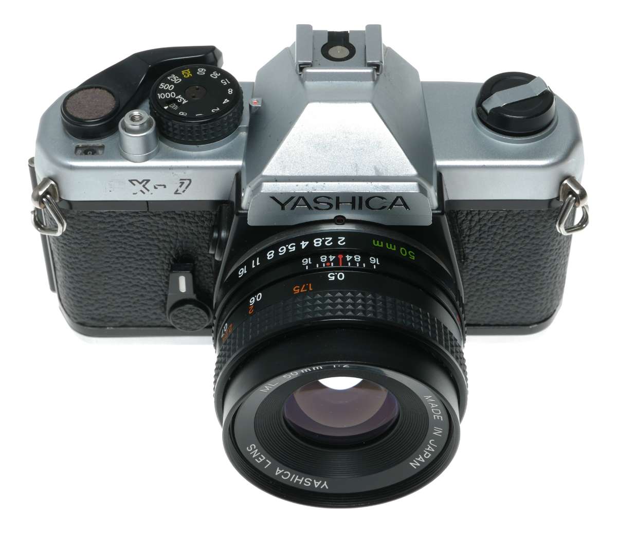 Yashica FX-7 35mm film SLR camera ML 1:2 50mm lens