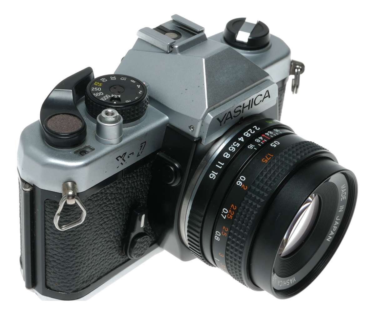 Yashica FX-7 35mm film SLR camera ML 1:2 50mm lens