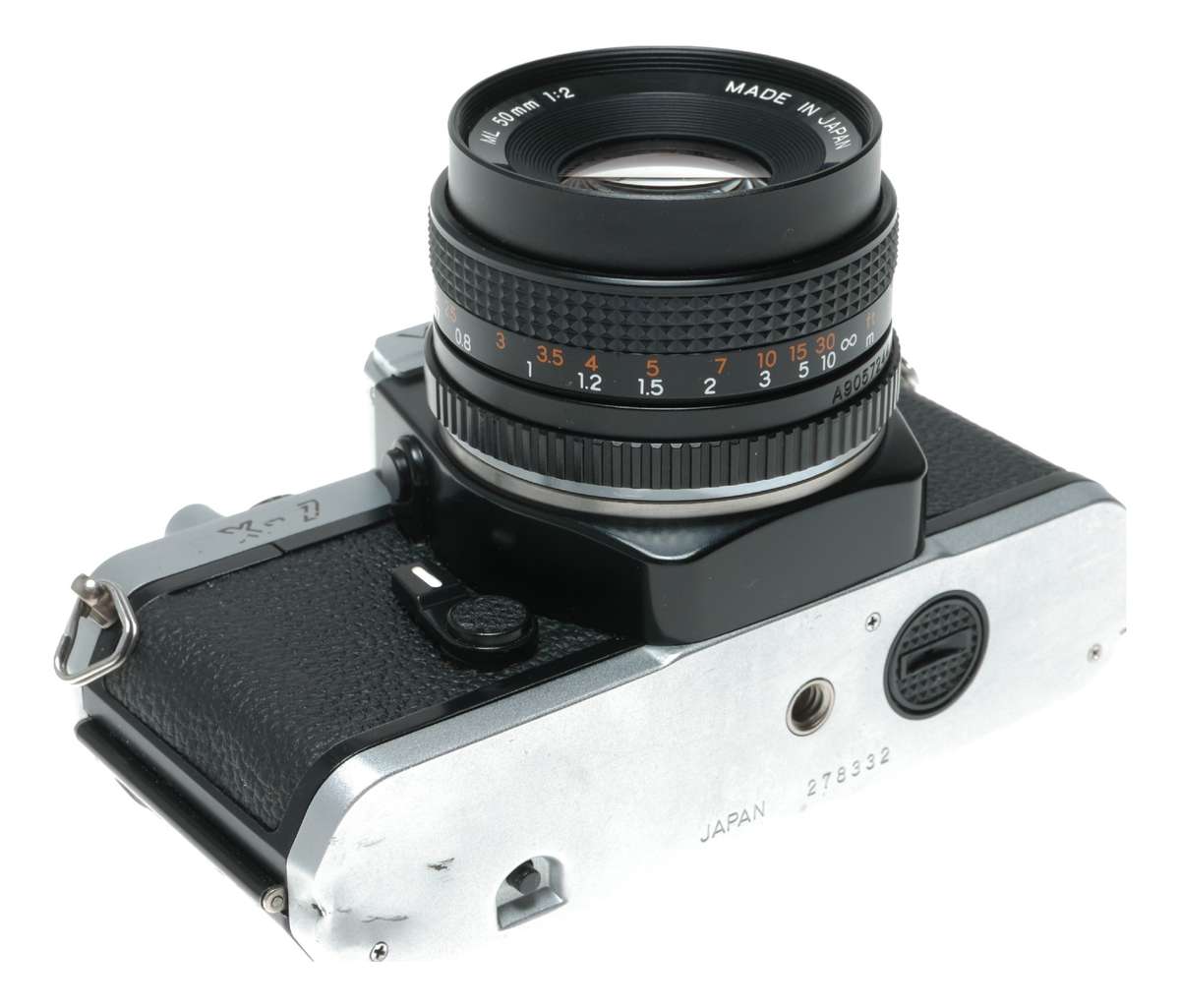 Yashica FX-7 35mm film SLR camera ML 1:2 50mm lens