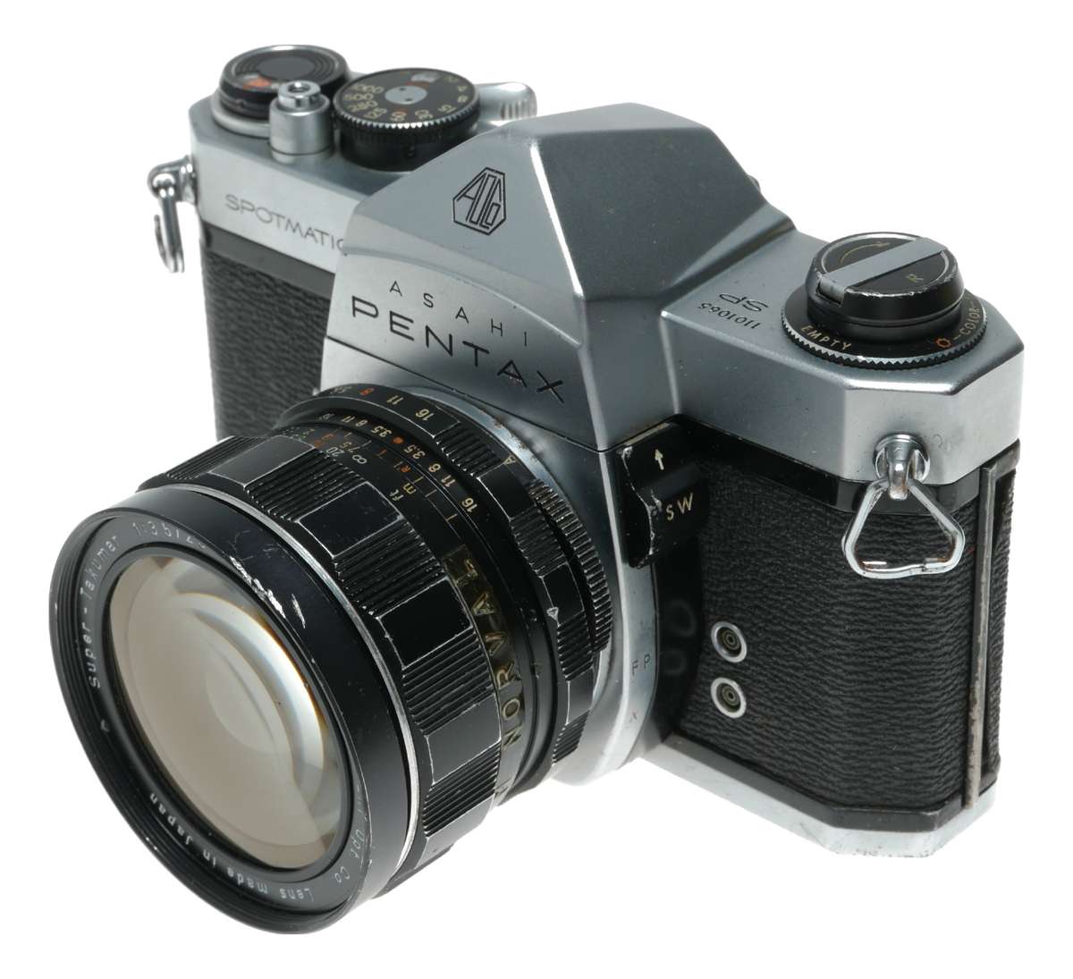 Pentax SP Spotmatic 35mm film SLR camera Super-Takumar 1:3.5/28