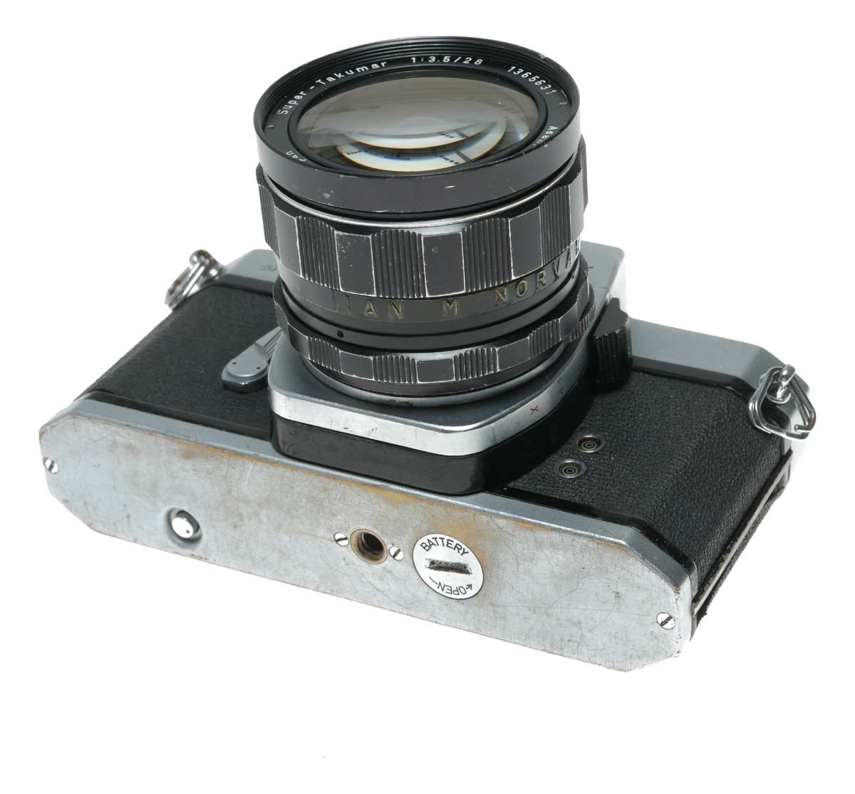 Pentax SP Spotmatic 35mm film SLR camera Super-Takumar 1:3.5/28