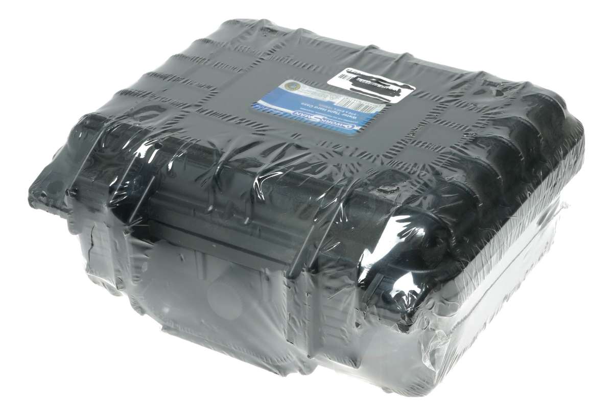 Worksman New Sealed 270x246x124 Water Tight Camera Hard Case