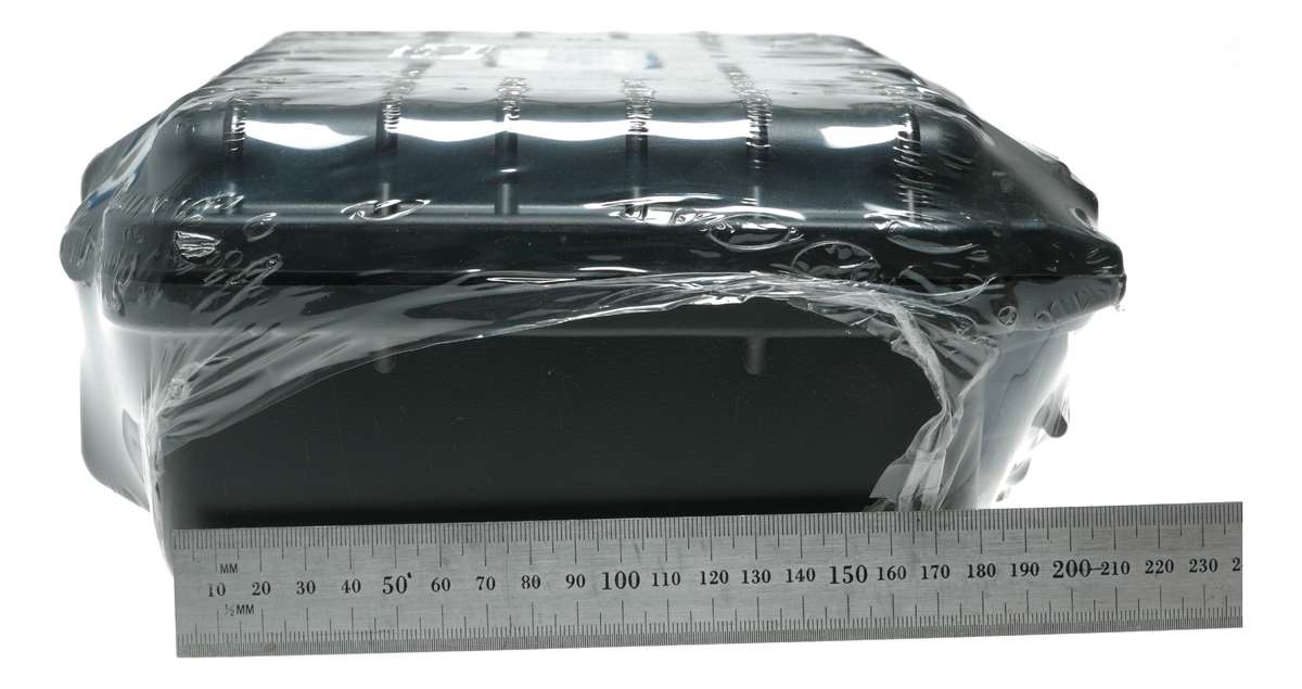 Worksman New Sealed 270x246x124 Water Tight Camera Hard Case