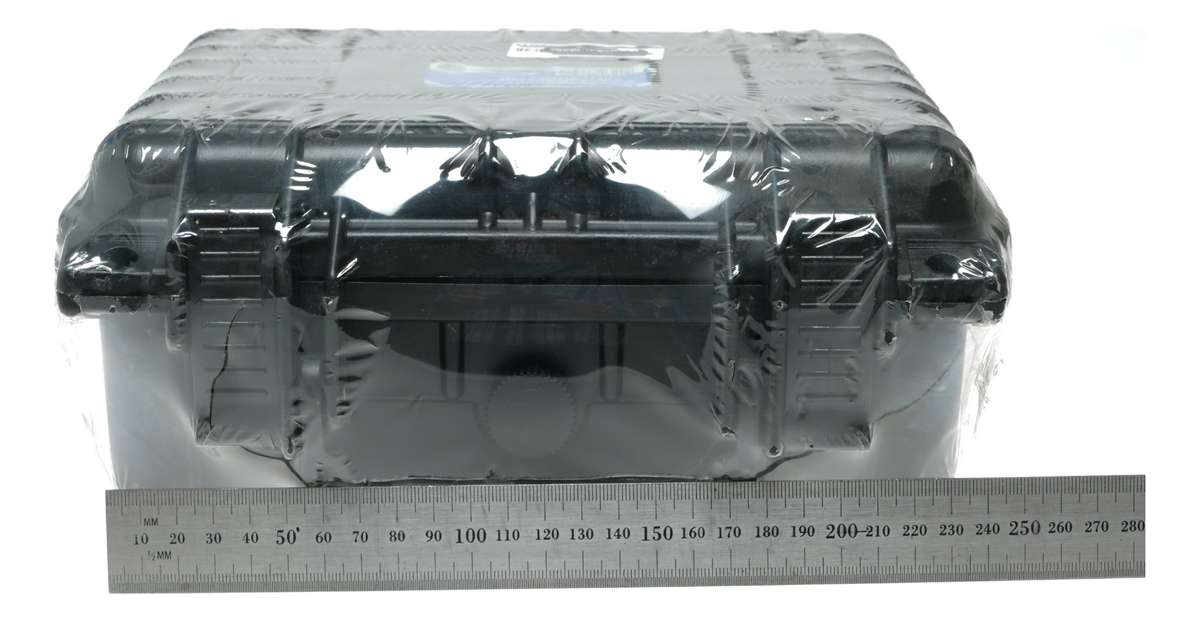 Worksman New Sealed 270x246x124 Water Tight Camera Hard Case