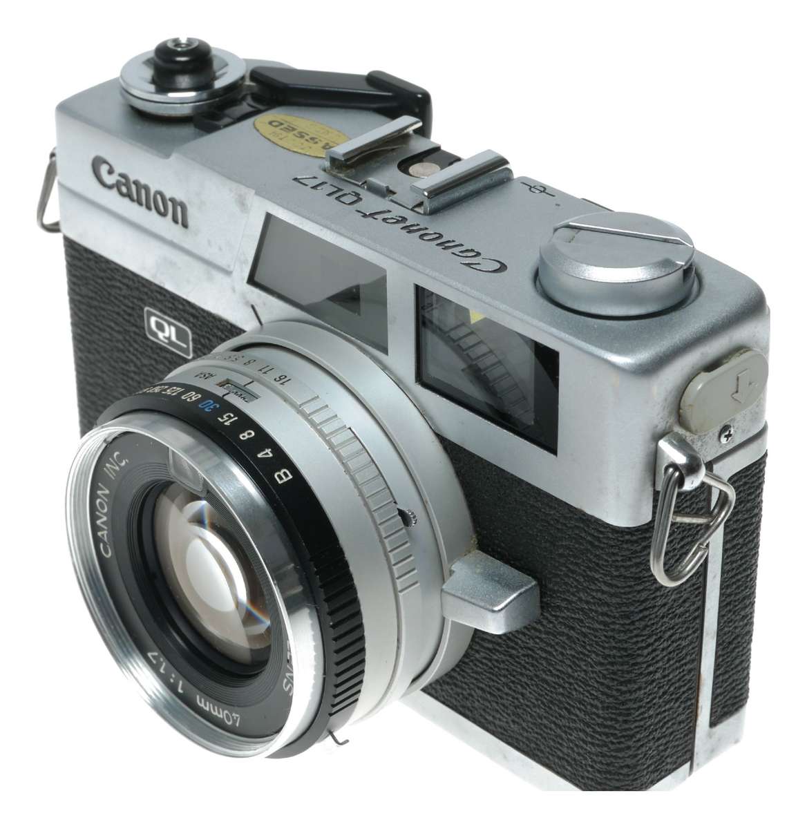 Canon Canonet QL17 35mm Film RF Camera 1:1.7 40mm