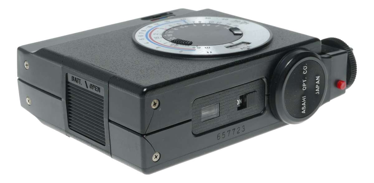 Asahi Pentax Autorobo Automatic Electronic Camera Flash Unit in Box Manual