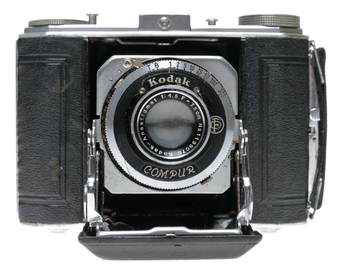 Kodak Duo 620 Early Model 4.5x6 Folding Camera f:4.5 F=7.5cm