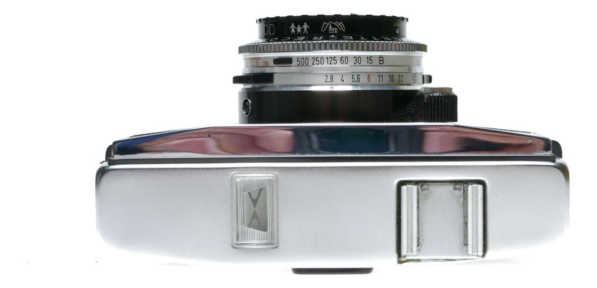 Agfa Silette Record 35mm Point Shoot Camera Color-Apotar 1:2.8/45mm