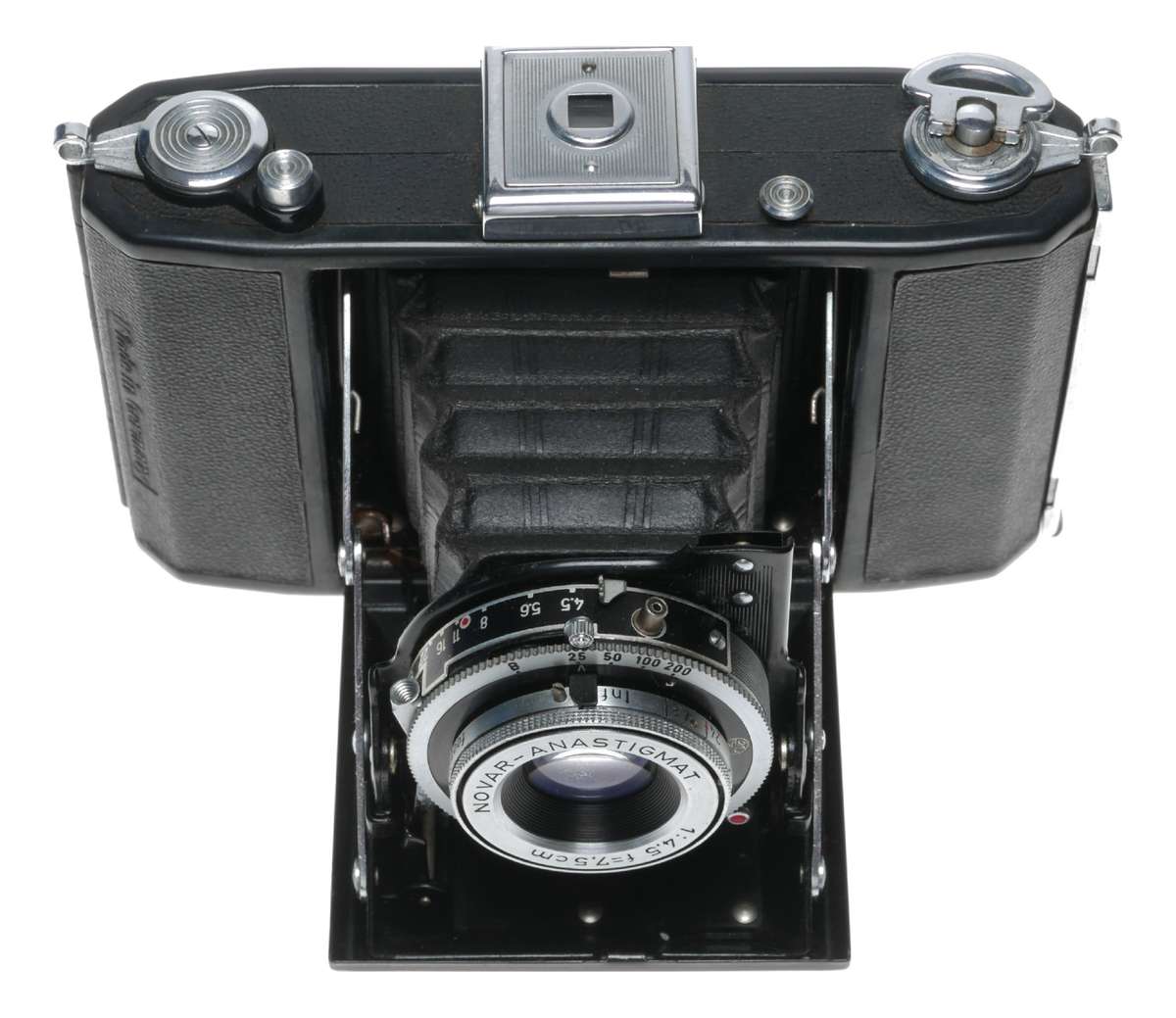 Zeiss Ikon Nettar 515/16 Folding Camera Postwar Novar 1:4.5 f=7.5cm