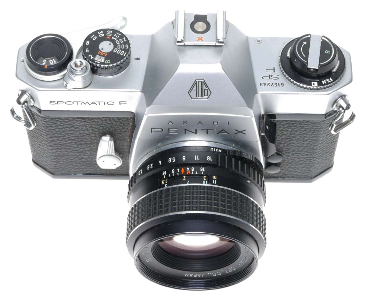 Asahi Pentax SP-F Spotmatic F SLR Camera SMC Takumar 1:1.8/55