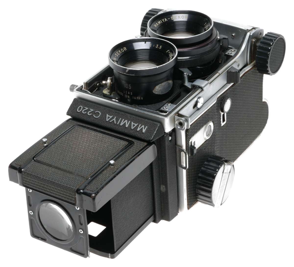 Mamiya C220 Professional TLR Film Camera Sekor 3.5/105mm Lens
