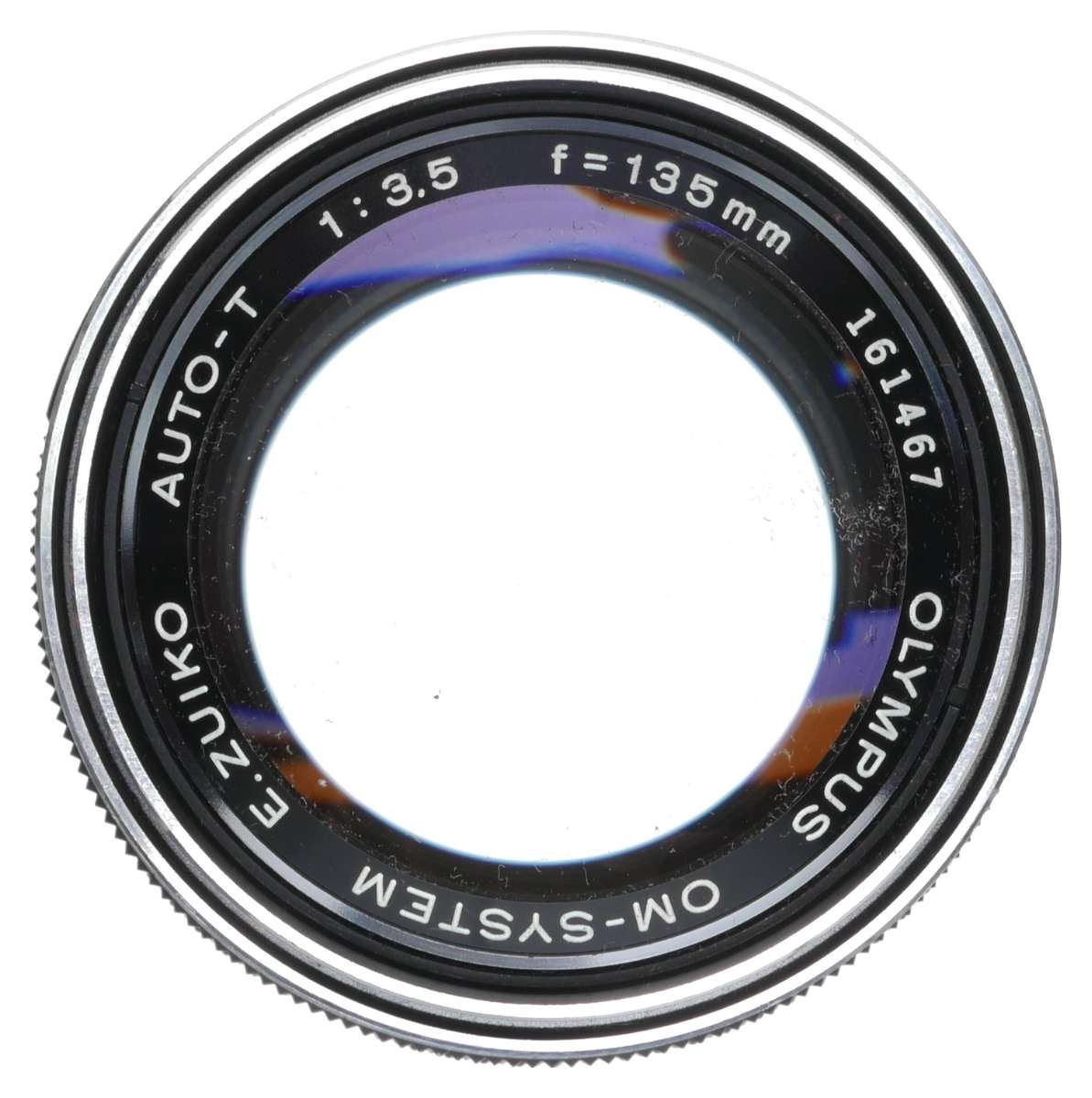 Olympus E.Zuiko Auto-T 3.5/135mm OM System Telephoto Camera Lens