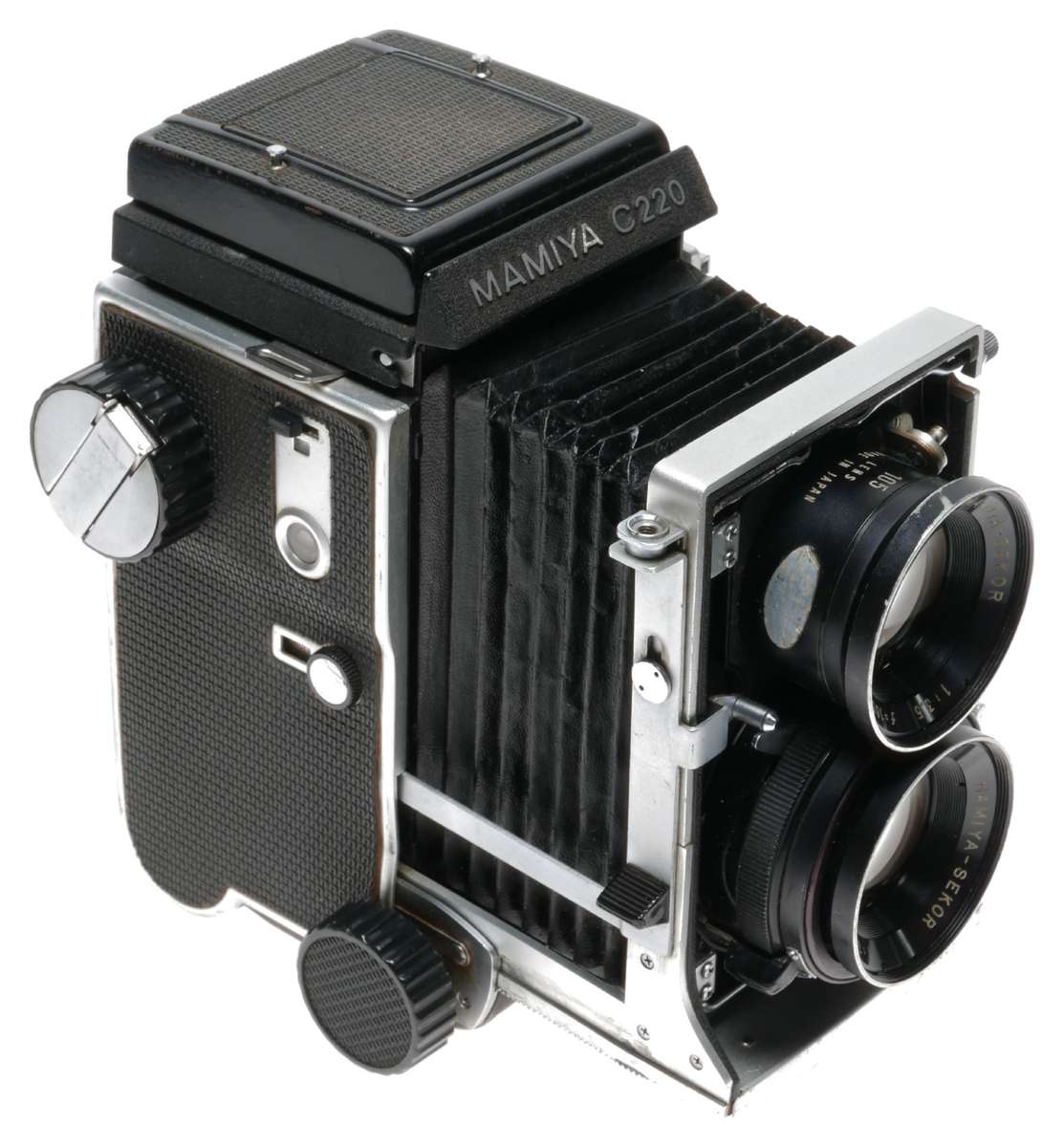 Mamiya C220 Professional TLR Film Camera Sekor 3.5/105mm Lens