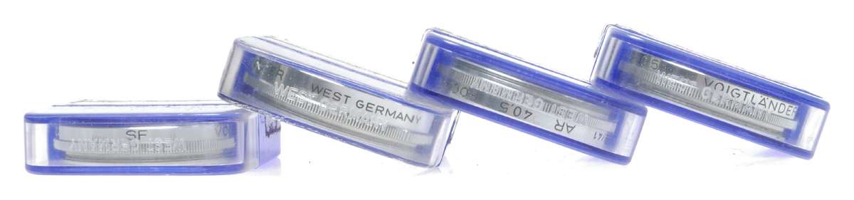 Voigtlander 40.5 AR Focar Lenses 344 345 348 SF Filter 325/41