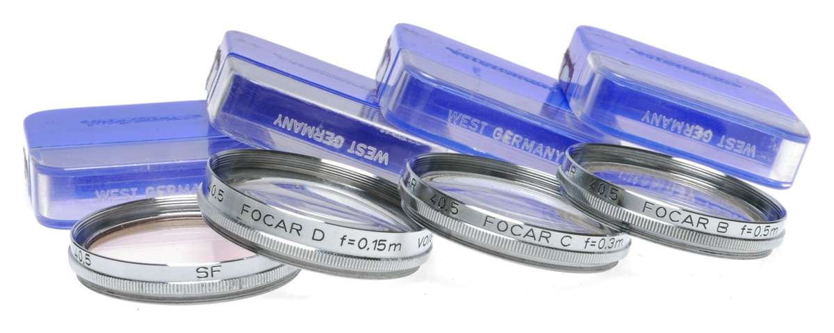 Voigtlander 40.5 AR Focar Lenses 344 345 348 SF Filter 325/41