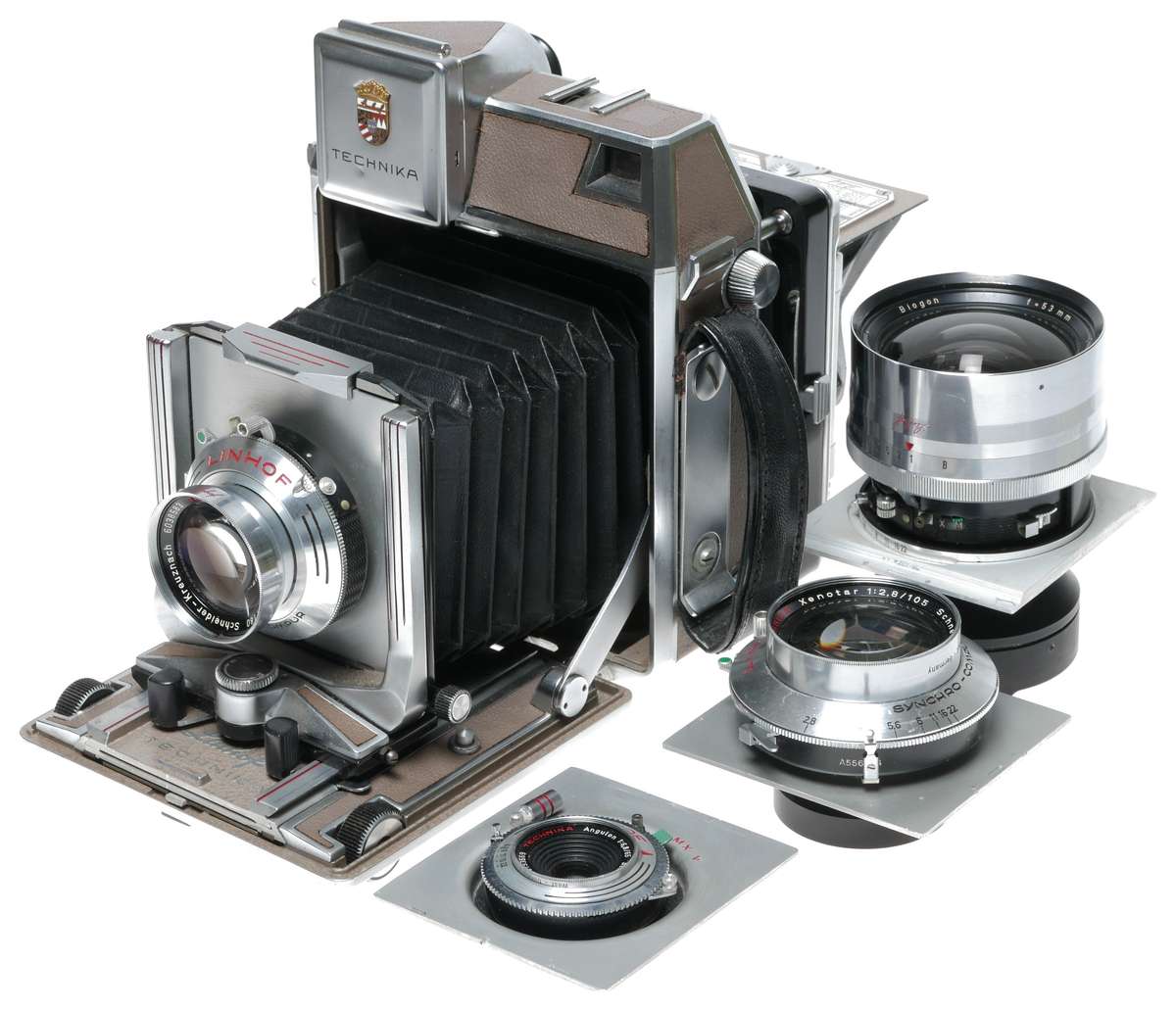 Super Technika Linhof IV 6x9 extensive camera kit Biogon and more