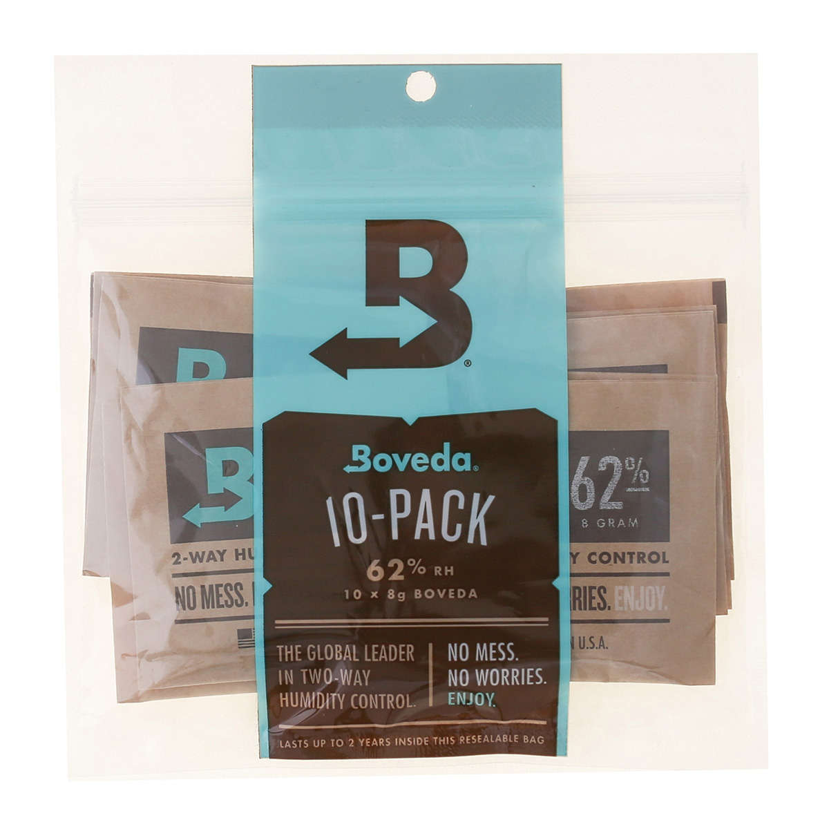 Boveda 8 Gram for Herbal - 10-pack 62%