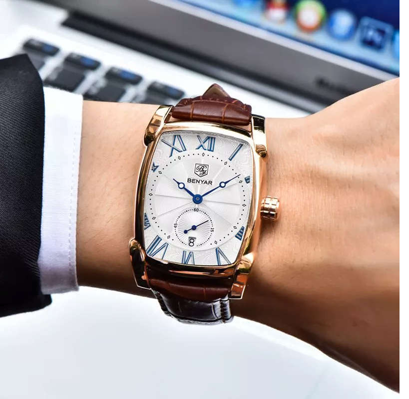 Benyar Mens 5114 Business Watch - Brown