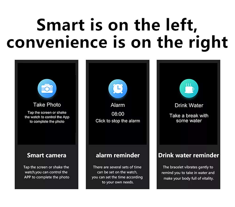 Colmi P12 Smart Watch - Black