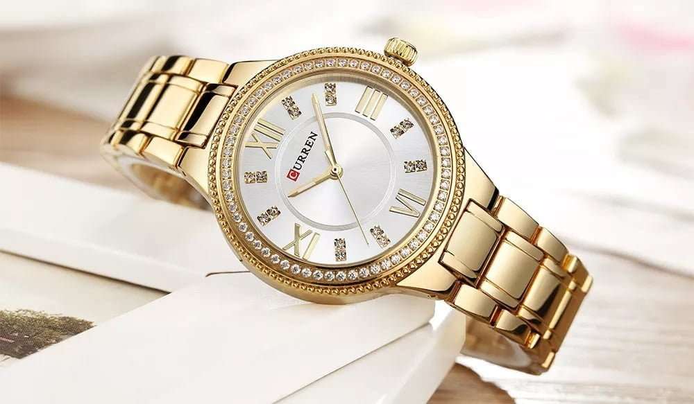 Curren 9004 Womens Watch - Gold