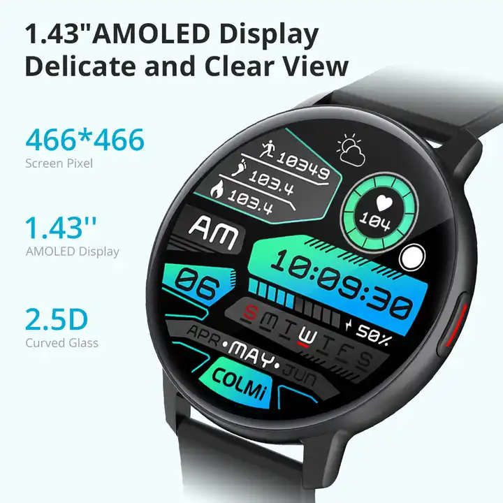 Colmi i31 Smart Watch - Black