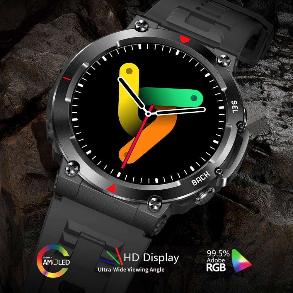 Colmi V70 Smart Watch - Black