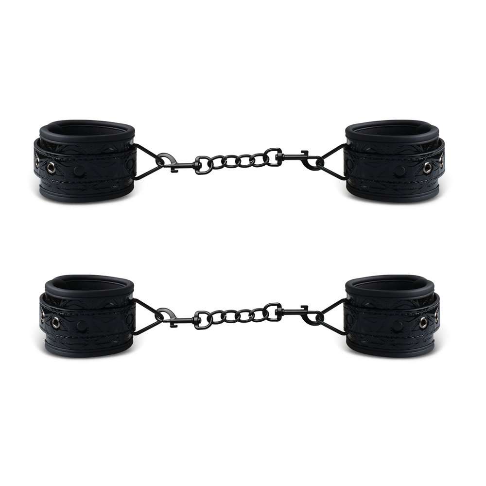 6pcs Embossed SM Kit - Black