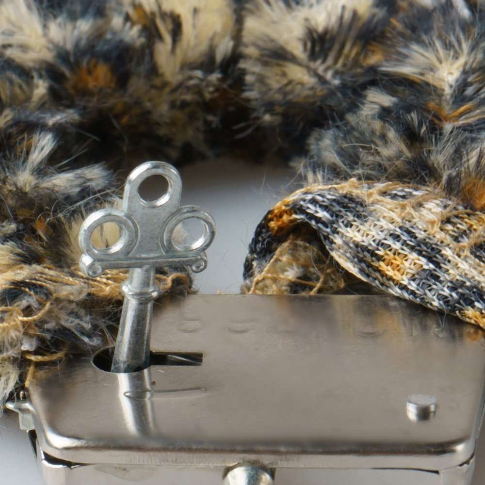 Fur Cuffs - Leopard