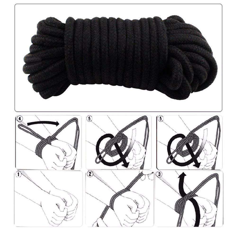Restraining Rope 5M - Black