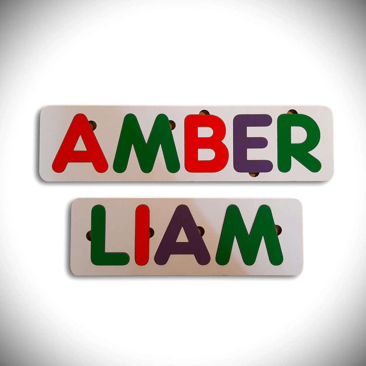 Personalized Wooden Kids Name Puzzle: A Customized Learning Adventure