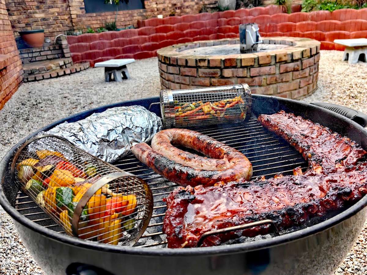 Rolling Braai Basket