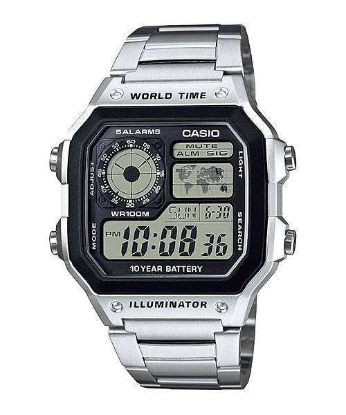 Casio Digital AE-1200WHD-1AVDF