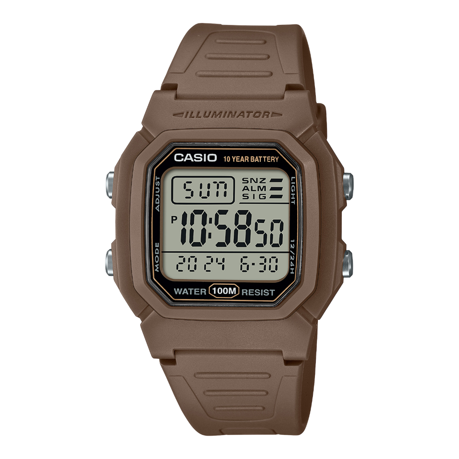 Casio Digital W-800H-5AVDF