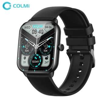 C61 Smartwatch with 1.9-inch Display & Silicone Strap | C61-SB