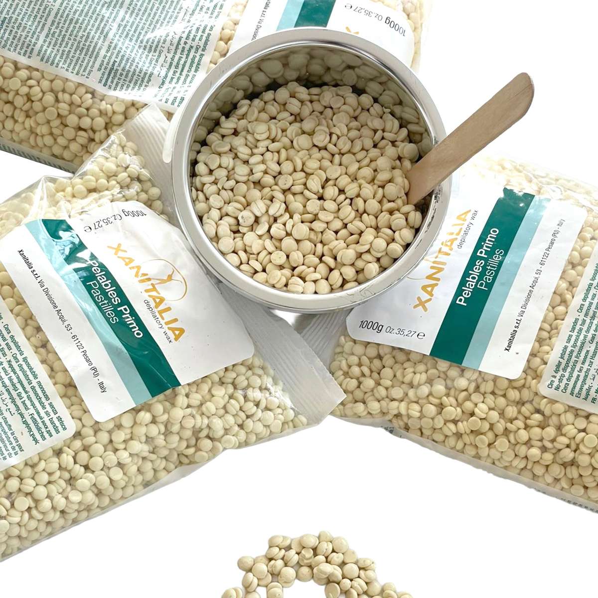 Xanitalia Vanilla Wax Pebbles  1000g