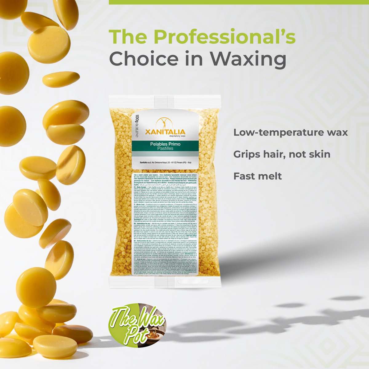 Xanitalia Miele Wax Pebbles 1000g