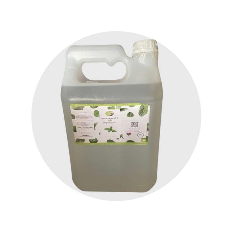 Peppermint Massage Oil