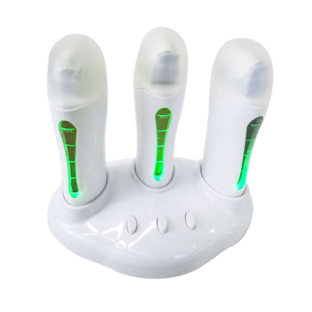 Roller Heater Triple Cordless with Base  individual switch per cartridge heater