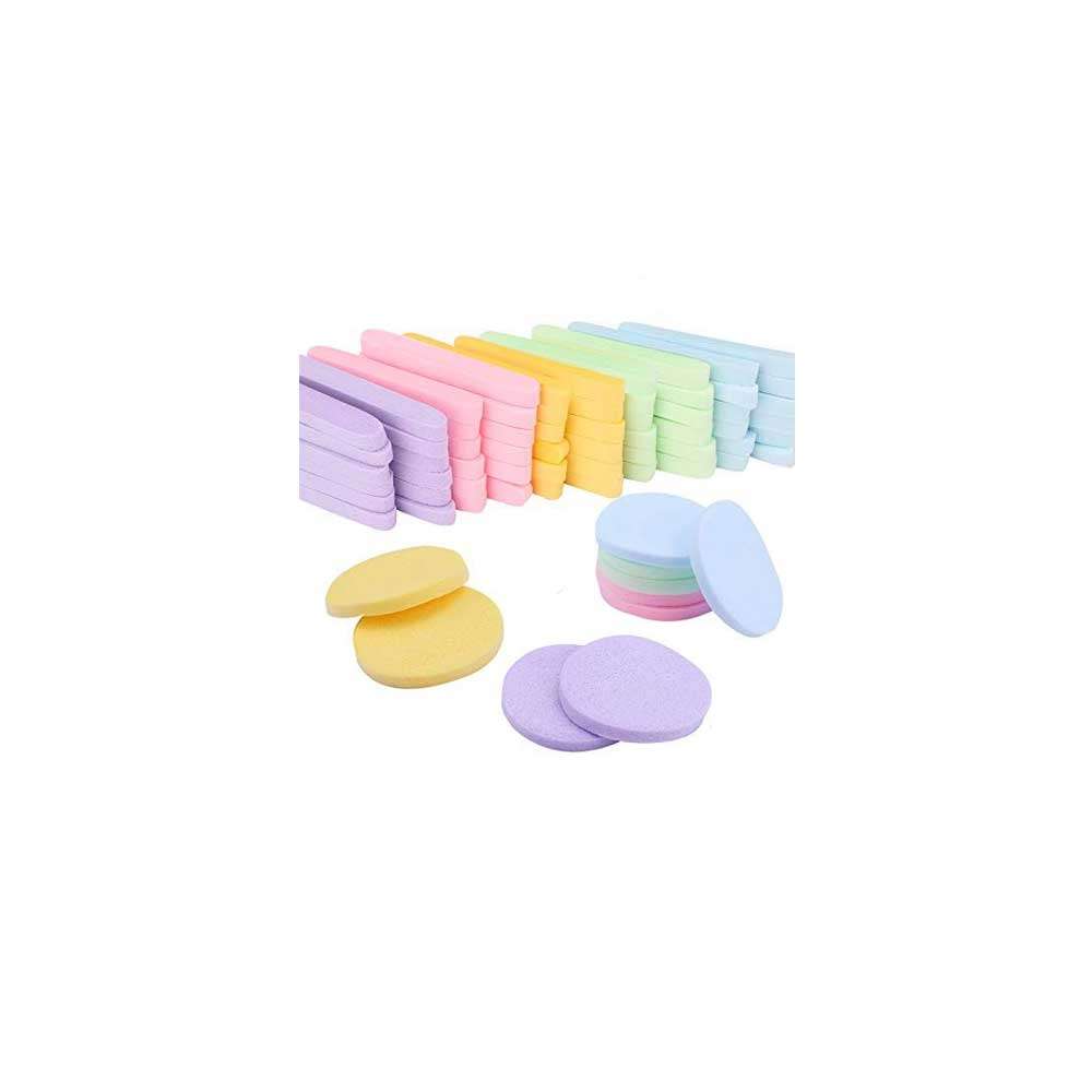 Compressed Facial Sponge -5 pairs