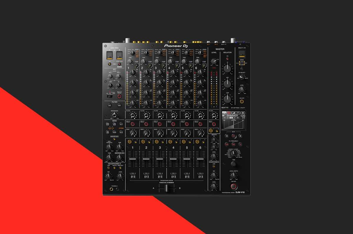 Pioneer DJM-V10 (6-channel professional DJ mixer)